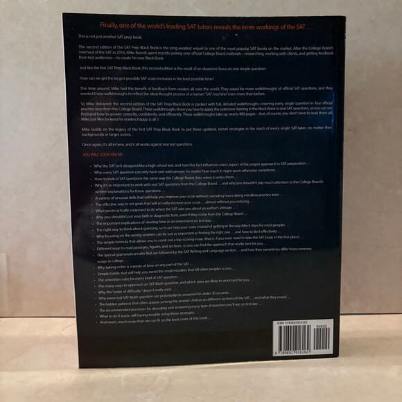 SAT Prep Black Book: The Most Effective SAT Strategies Ever Published Paperback - Picture 3 of 7